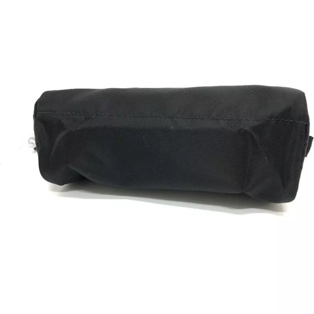 PRADA Triangle logo Makeup pouch Cosmetics Pouch Nylon Black - Picture 6 of 8